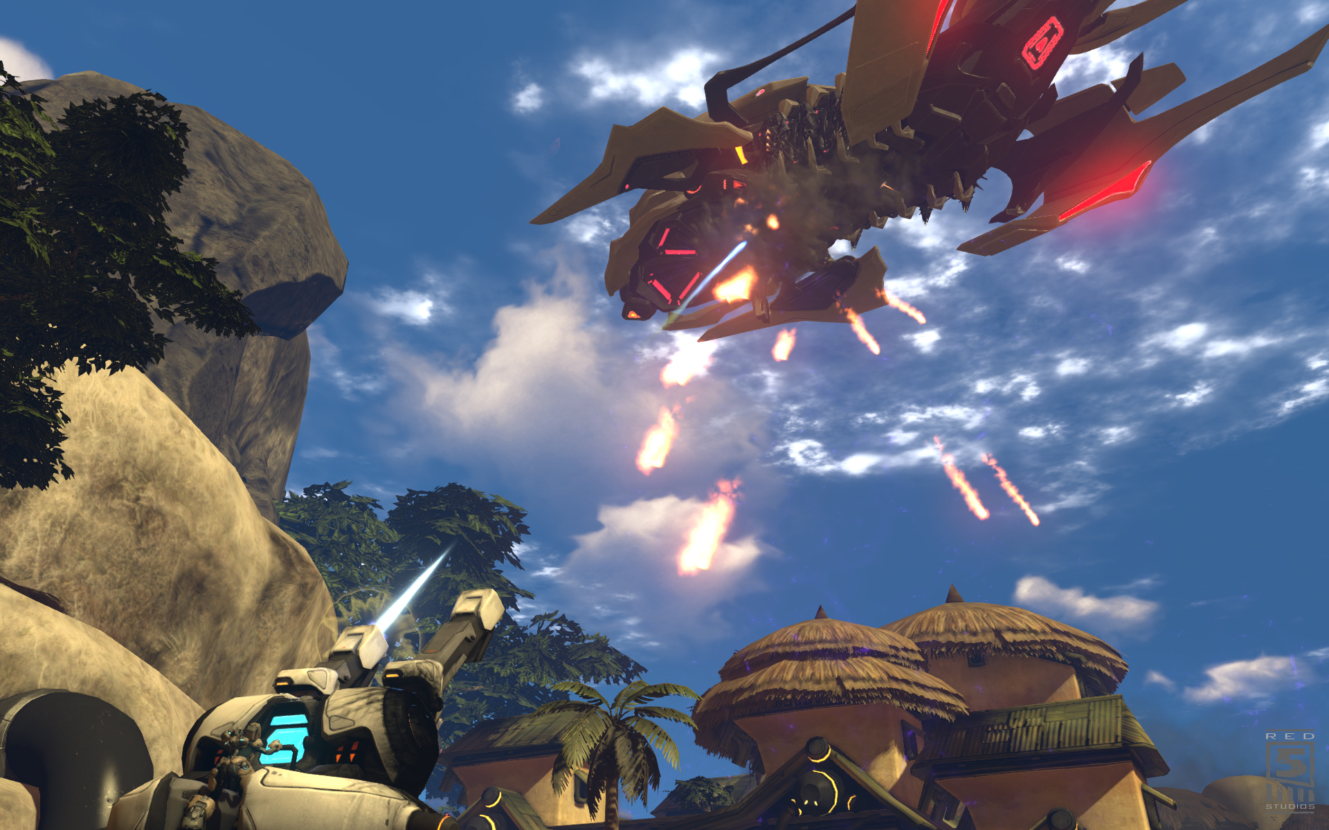 Multiple invasion scenarios arise randomly, including massive enemy ship attacks