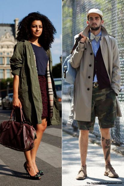 Burberry street style on sale