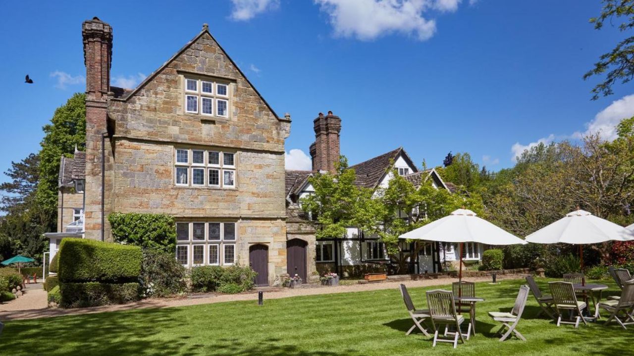 Ockenden Manor country house hotel exterior