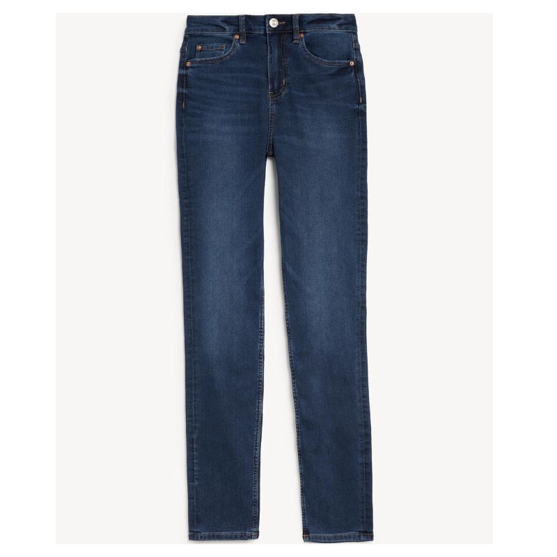 Džíny Lily Slim Fit s Stretch Med Blue Denim