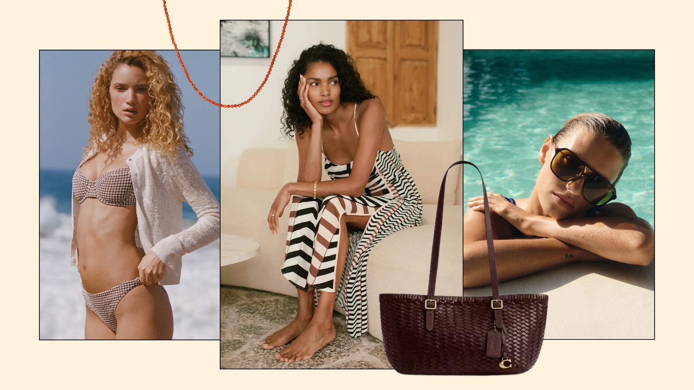 Looks and products from Reiss, COACH, River Island, Whistles, ASOS ARRANGE, Hobbs, Abercrombie &amp; Fitch, Mejuri, H&amp;M.