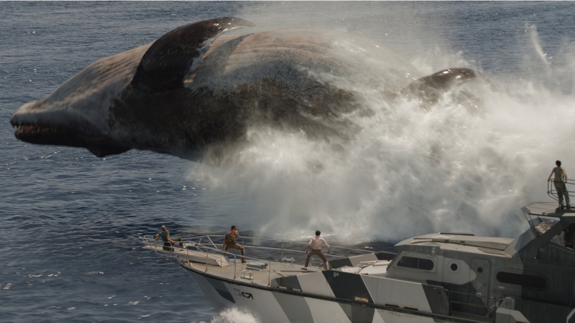 The Mosasaurus in Jurassic World Rebirth