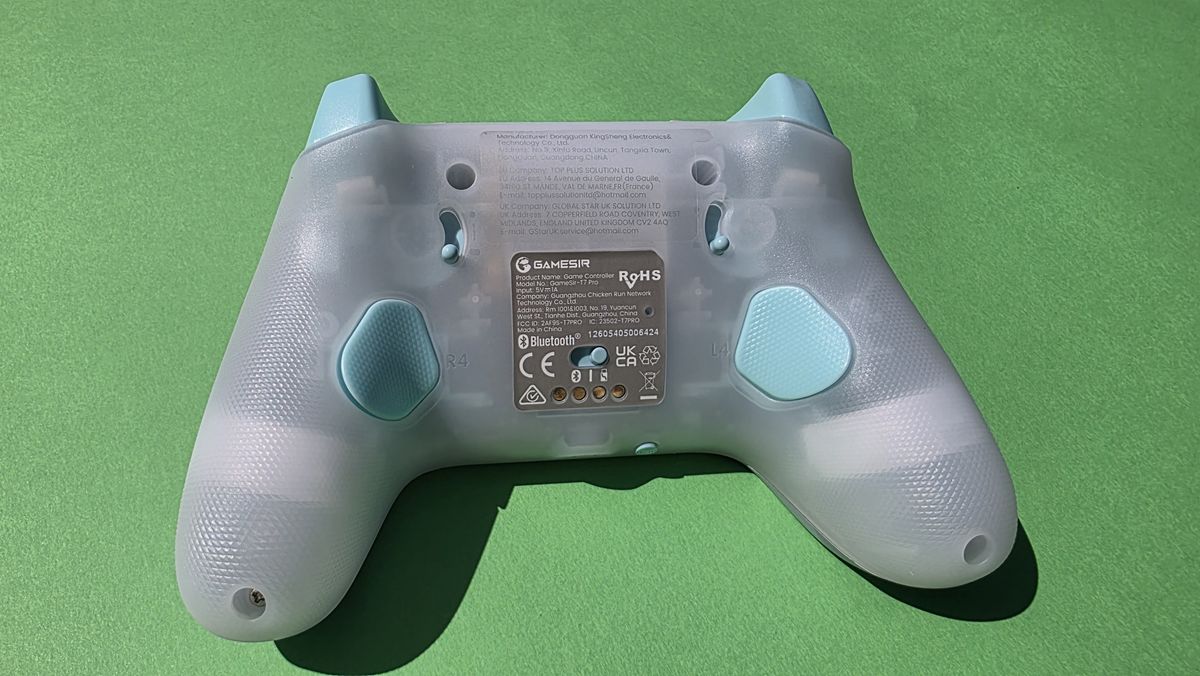 Pastel colored game controller