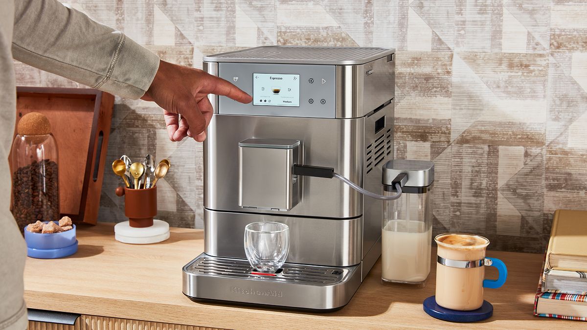 KitchenAid's KF7 espresso machine