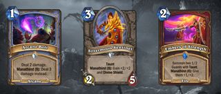 Card images from the March of the Lich King expansion