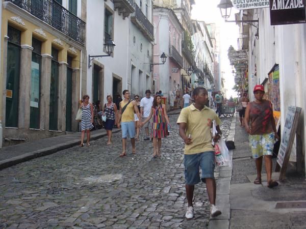 Old Town Salvador is the birthplace of Brasil