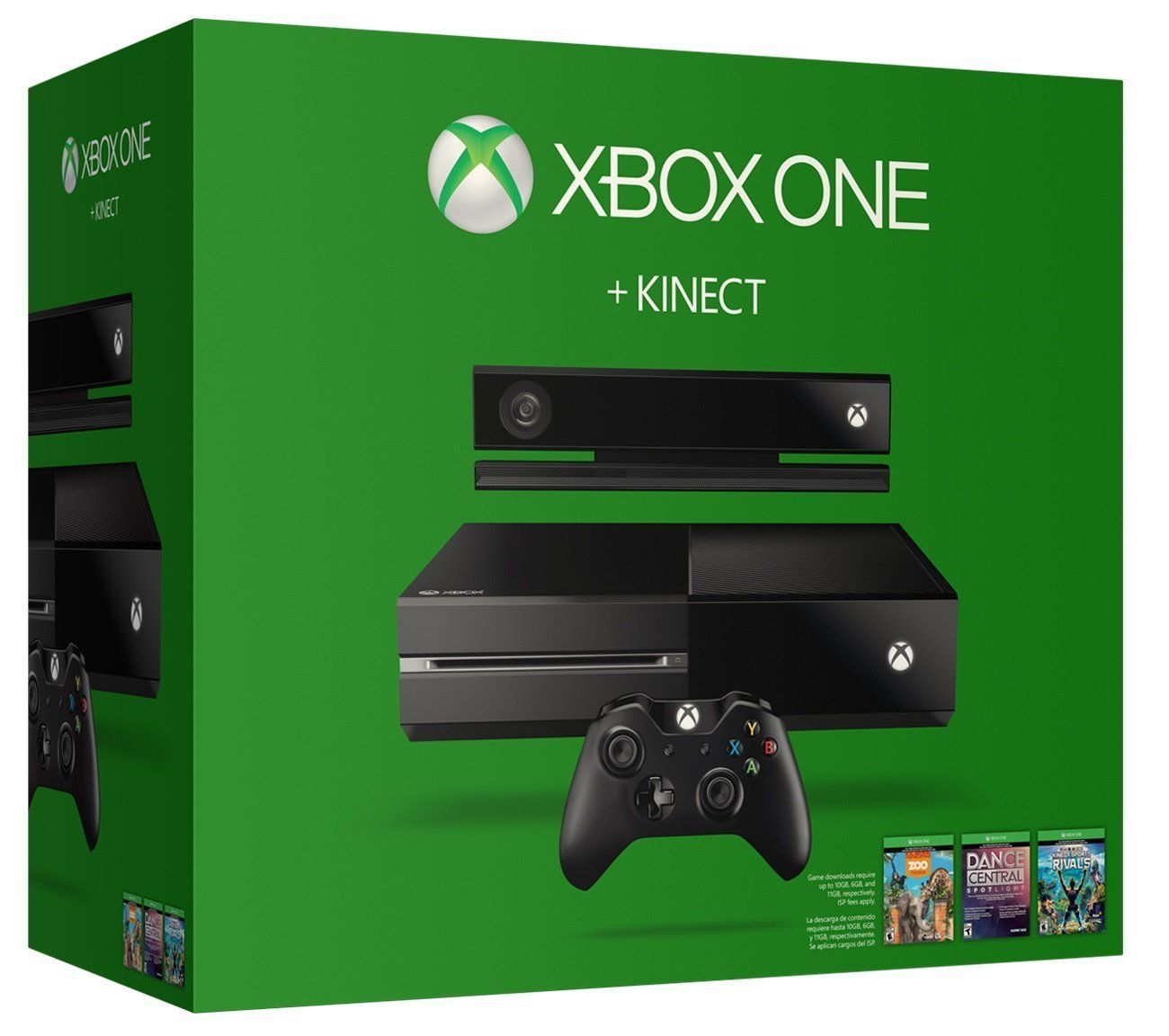 Xbox One with Kinect Bundle and stand-alone Kinect sensor unit get