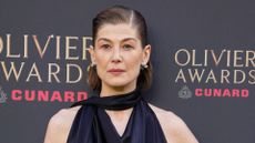 Rosamund Pink eyeshadow at Olivier Awards 2026