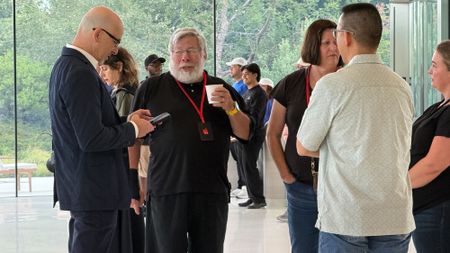Steve Wozniak at Apple iPhone 17 event