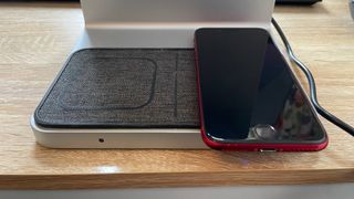 StudioDock with an iPad on it