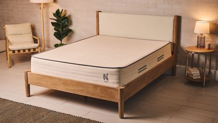 The Nolah Natural 11 Mattress in a well-lit bedroom