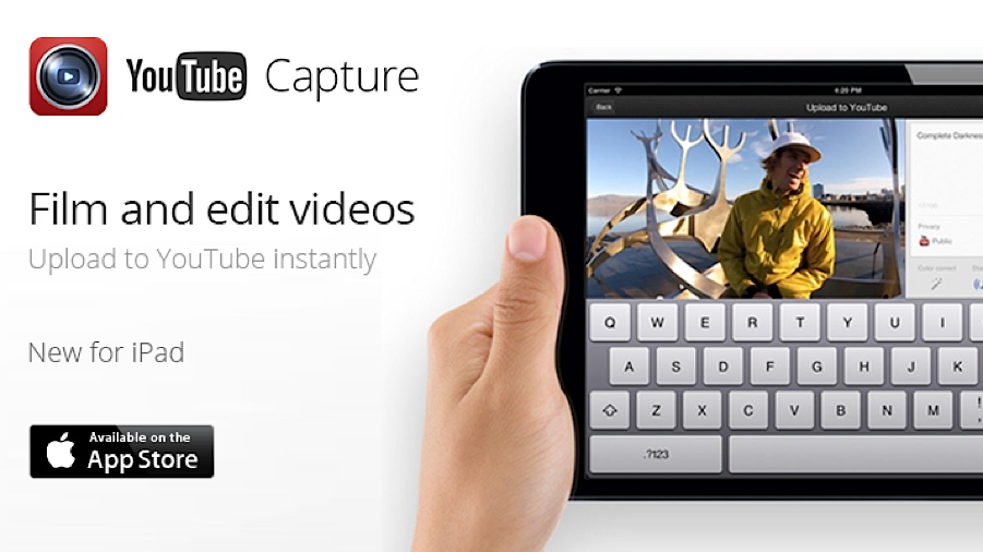 YouTube Capture for iPad