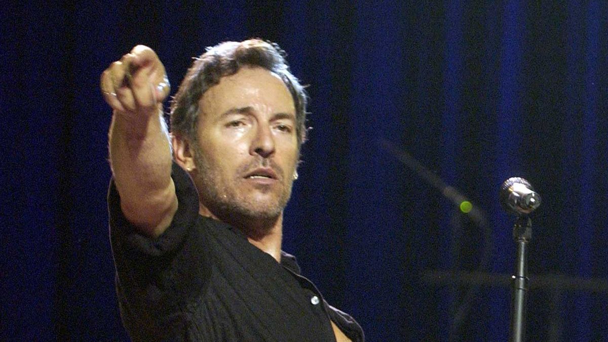 Bruce Springsteen onstage 