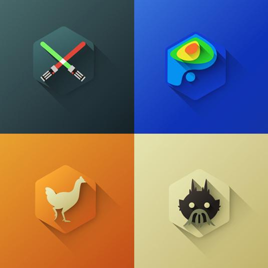 saul Bass flat design