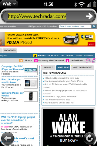 Palm pre plus