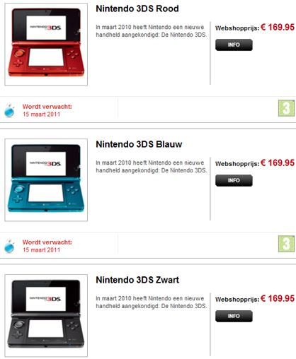 Helderheid Ontoegankelijk prins European retailer selling 3DS for $200 | GamesRadar+