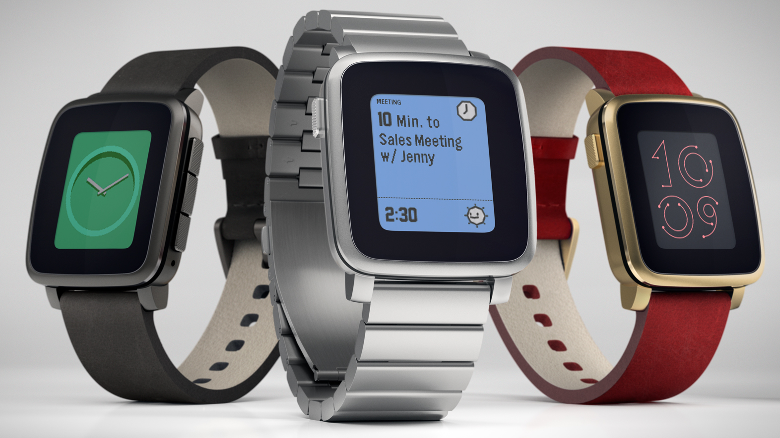 Pebble Time Steel