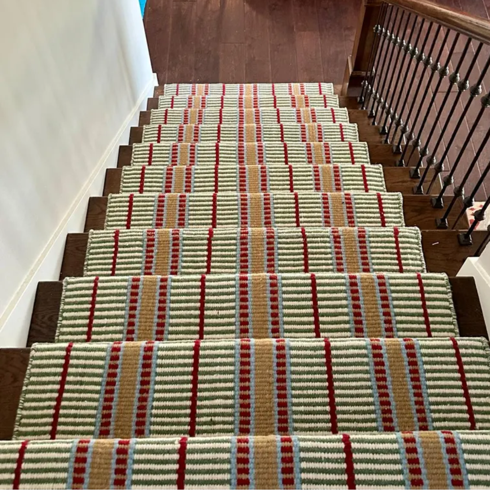 Stripe stair runner