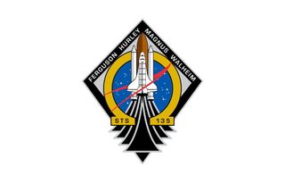 STS-135 patch.
