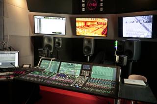 Lawo equipment in the upgraded sound room