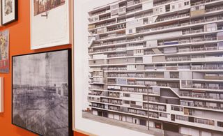 A chromogenic colour print by Michael Wesely (left) and 'Untitled from the series Fictions', 2009, by Filip Dujardin (right).