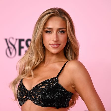 Tate McRae on the Victoria's Secret red carpet