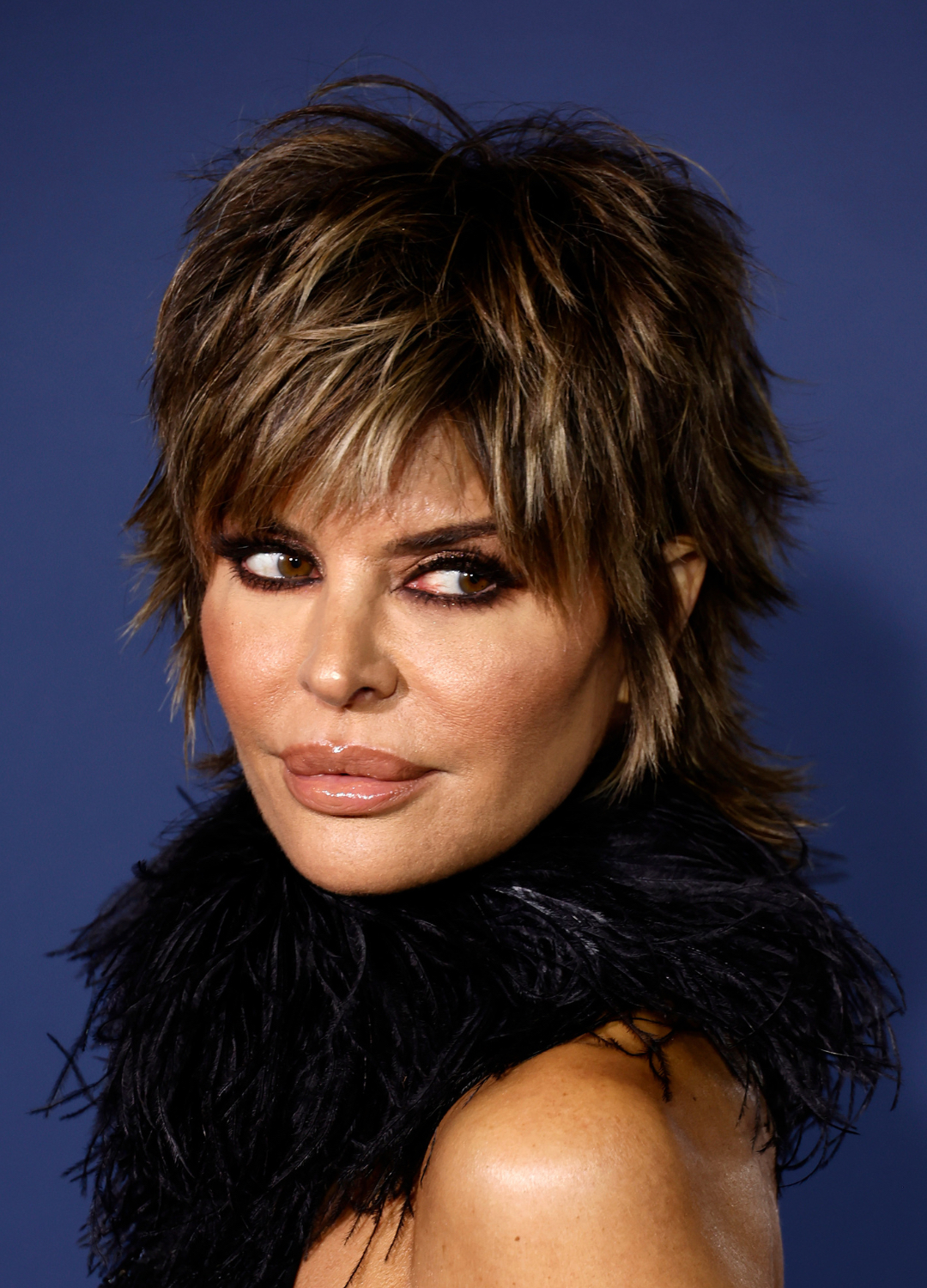 Lisa Rinna attends the Los Angeles Premiere Screening of Paramount Pictures&#039; &amp;quot;80 For Brady&amp;quot; at Regency Village Theatre on January 31, 2023 in Los Angeles, California