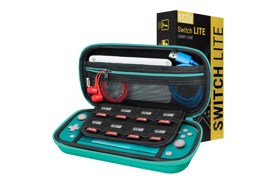 Best Nintendo Switch Lite accessories - Orzly Carry Case for Nintendo Switch Lite
