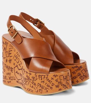 Sandalias de cuña Maxime de Chloé