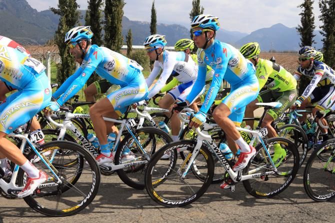 Fabio Aru and Vincenzo Nibali (Astana)