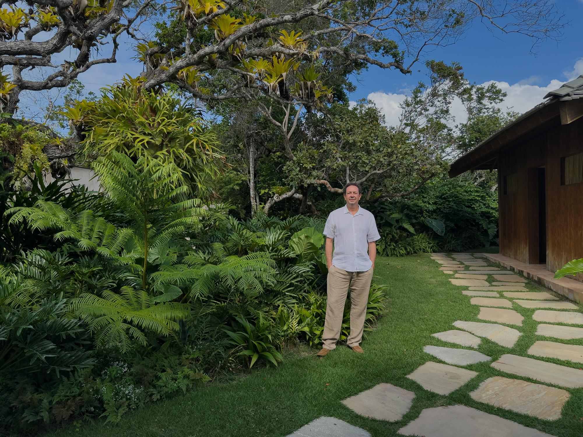 portrait of wallpaper* landscape architect directory 2025 in greenery