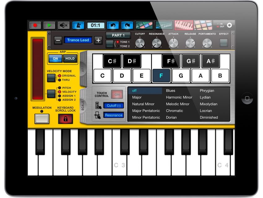 Yamaha Synth Arp &amp; Drum Pad: click the image for more screenshots.