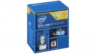 The i7-4770K's retail packaging