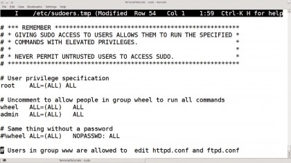 sudo