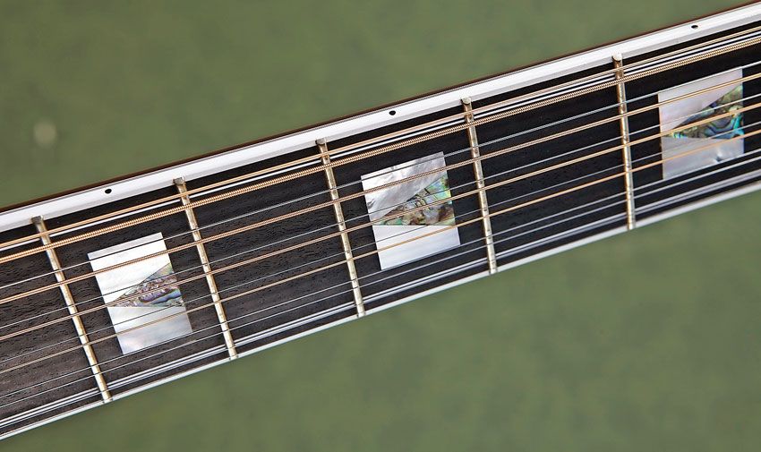 Abalone and mother-of-pearl inlays