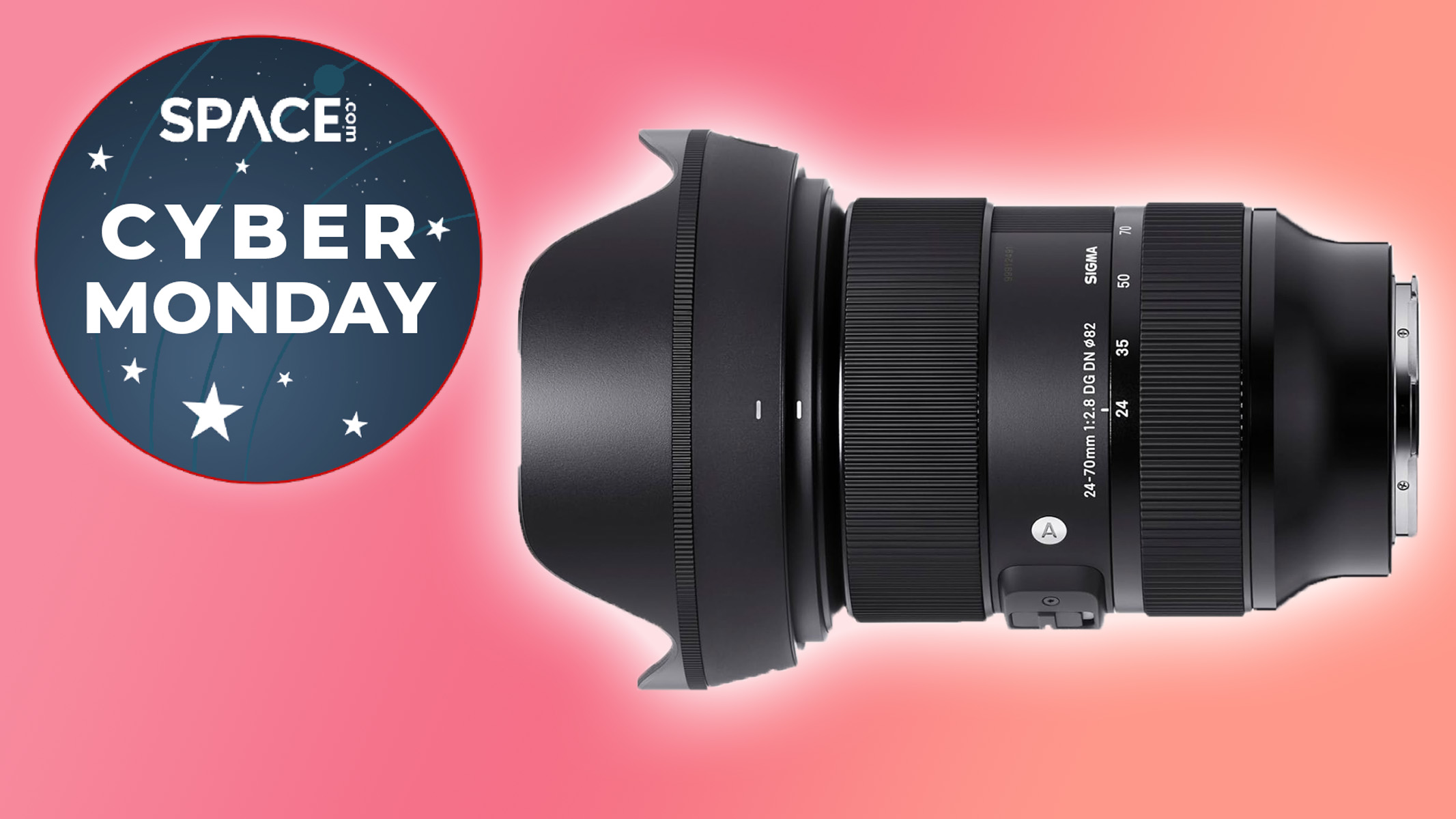 Cyber Monday Saving! $150 off Sigma 24-70mm f/2.8 DG DN Art Lens | Space