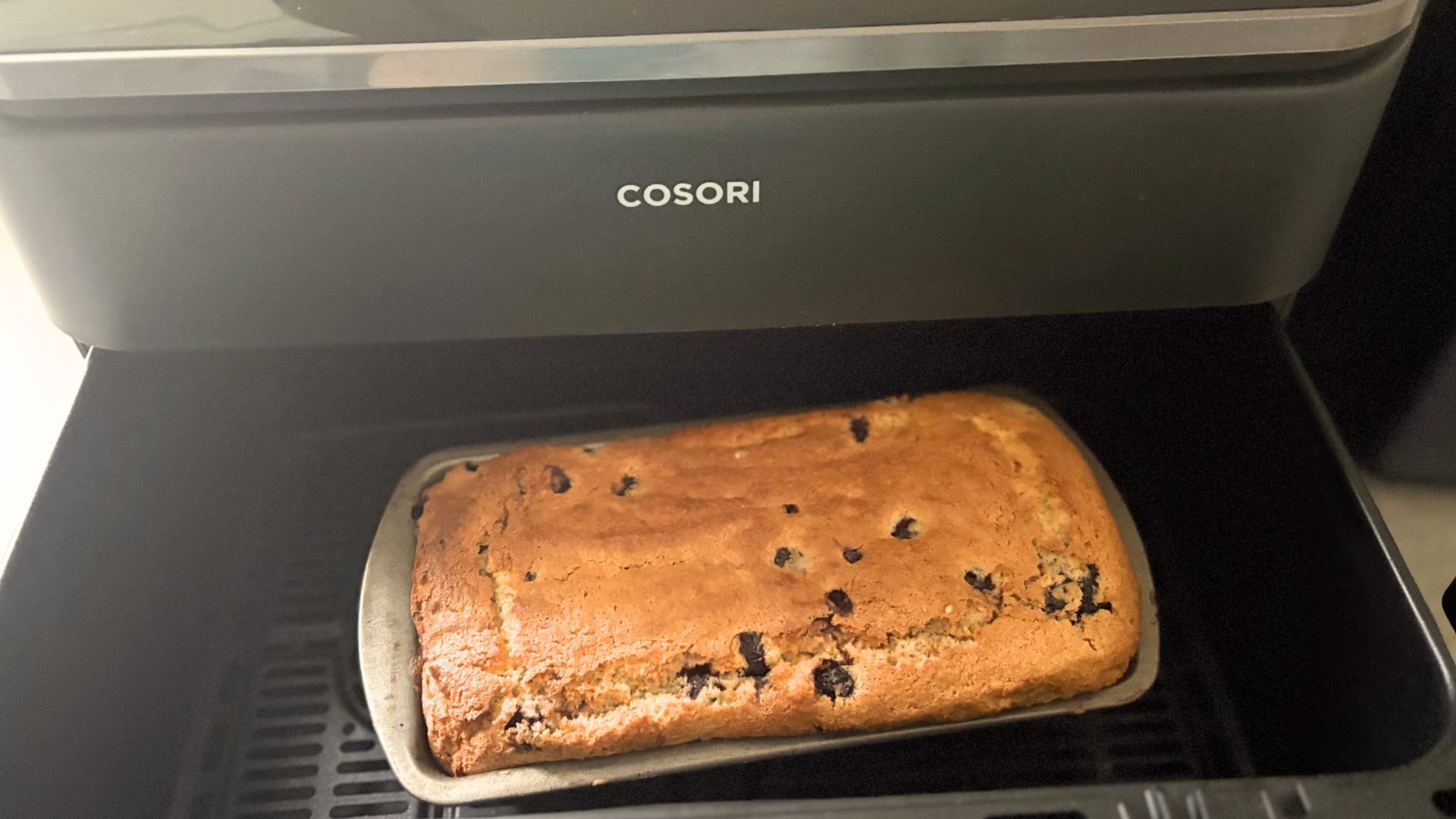 Cosori Dual Blaze TwinFry 10L Air Fryer being tested