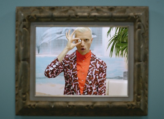 Image from one of the storyboards, all of which were created by the Palmer brothers – as well as the character designs