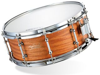 In keeping with the vintage style, Heritage snares have twin-point mounted tube lugs.
