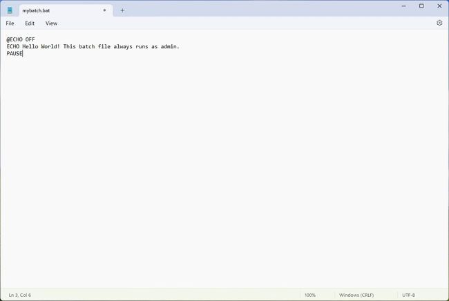 How to run a batch file always as admin on Windows 11 | Windows Central