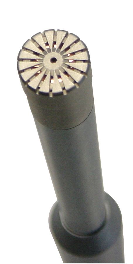 Capture your room's sound with the supplied mic