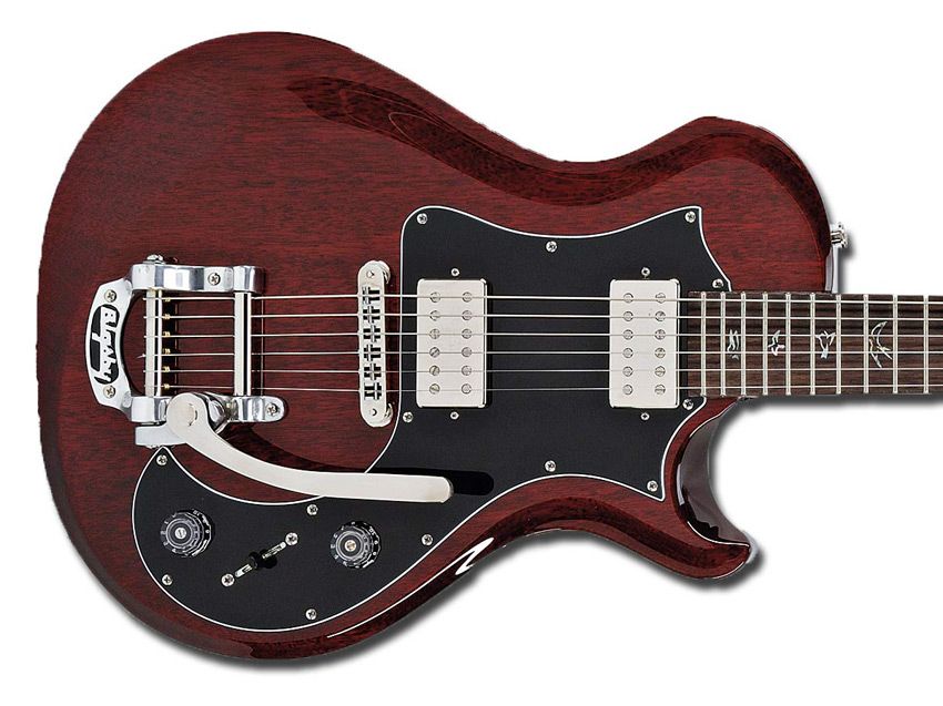 The 22-fret Starla uses a slightly altered PRS Singlecut body outline