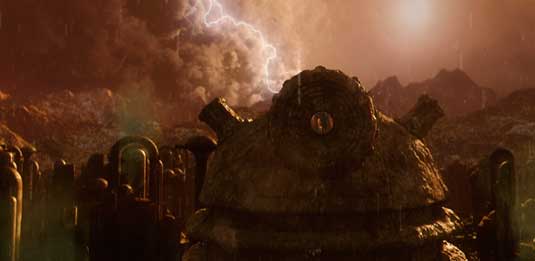 The epic war between Daleks and Time Lords demanded the team up their game once more