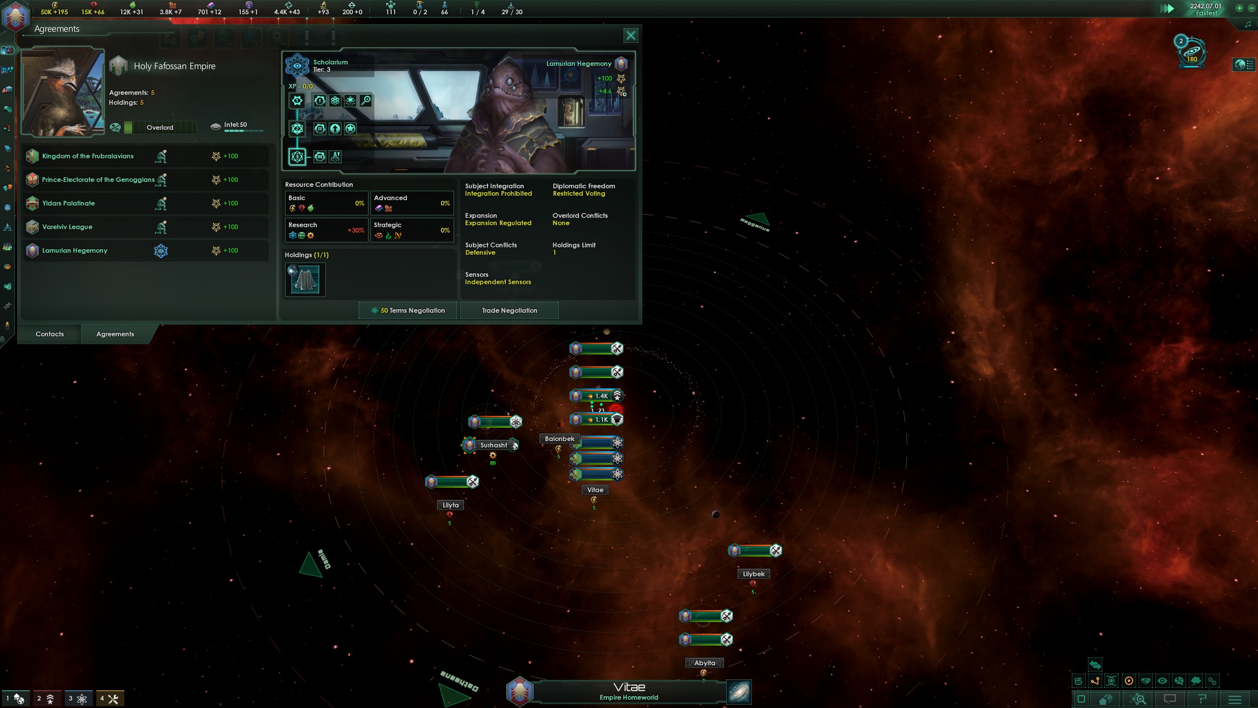 Stellaris Overlord vassal contract