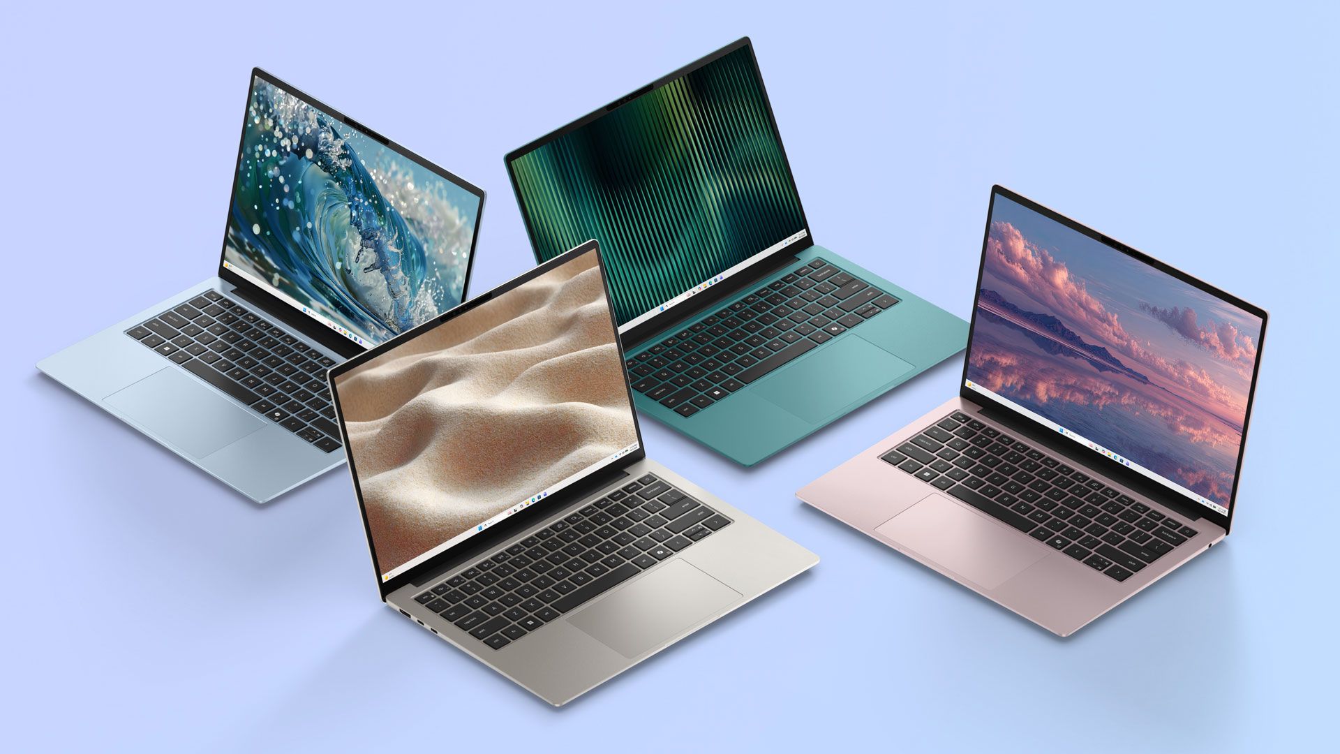 Dell's new 14-inch laptops take on the MacBook Neo in a new way — ports and colors