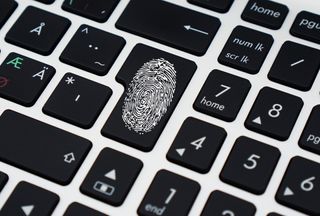 fingerprint on computer