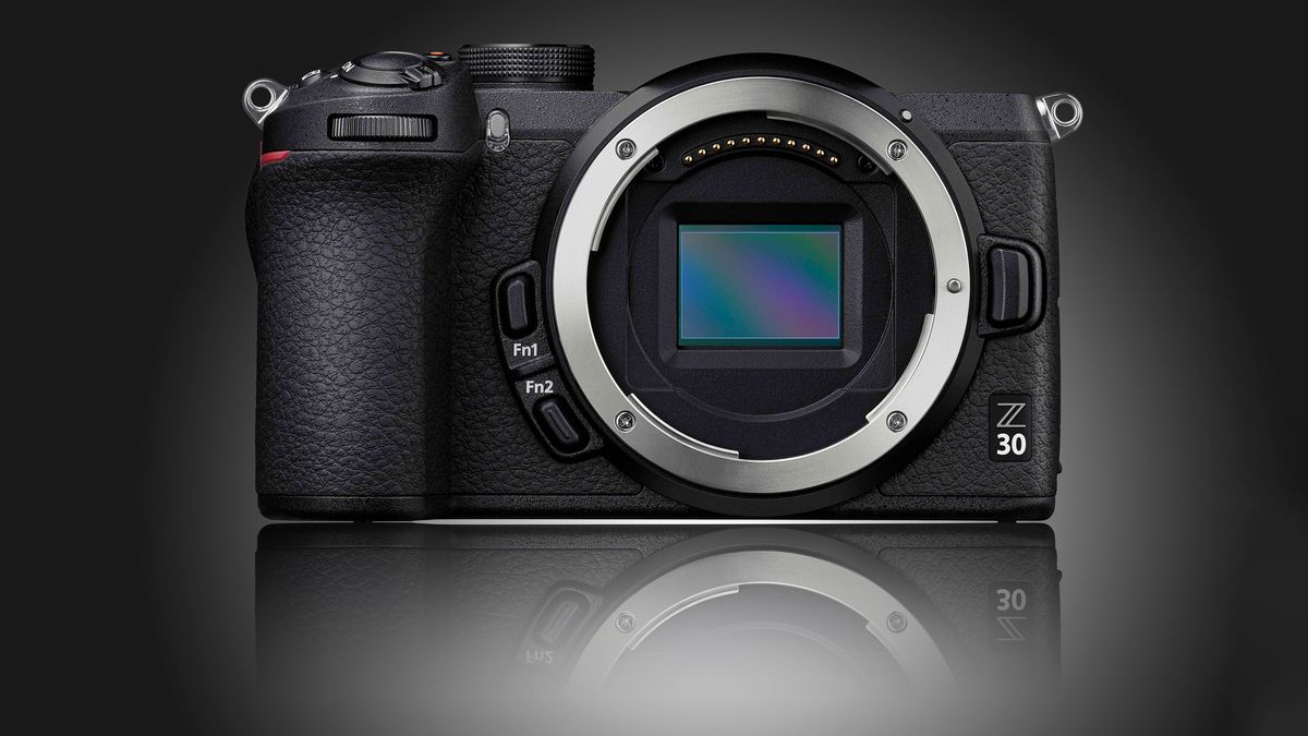 Nikon Z30 mockup