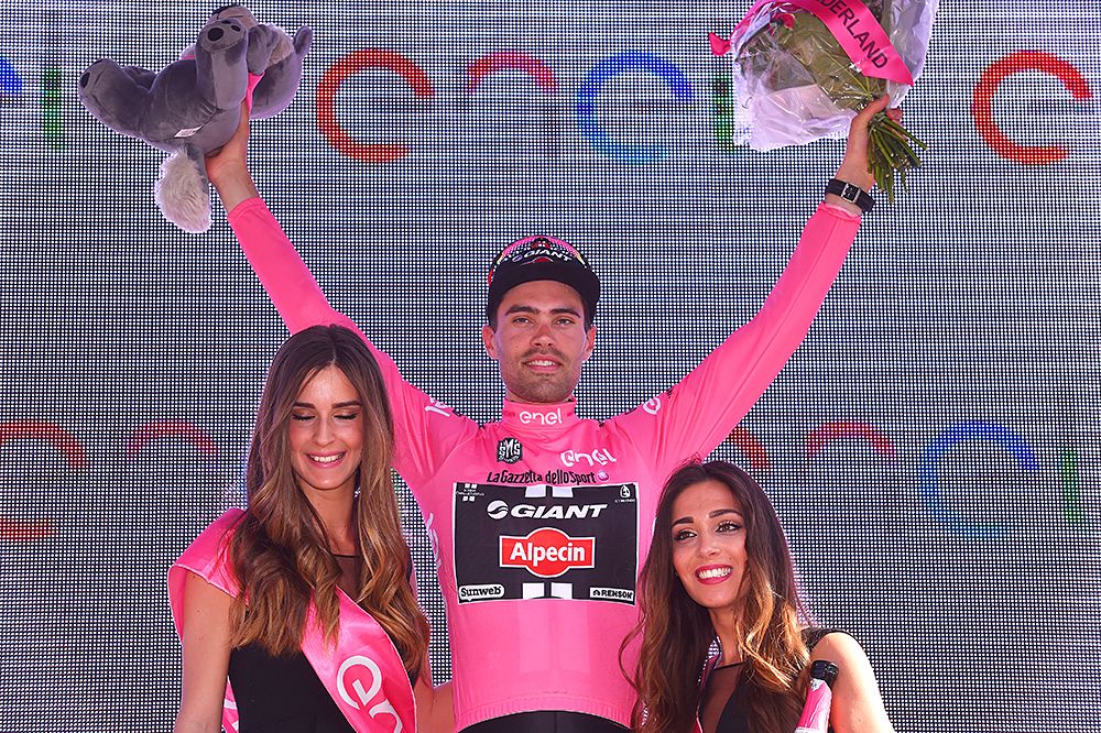 Tom Dumoulin (Giant-Alpecin) held onto the race lead