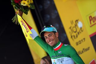 Stage winner Fabio Aru (Astana)
