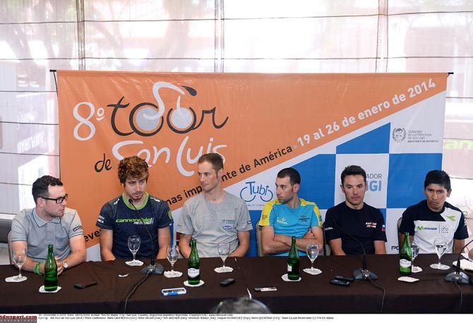 Mark Cavendish, Peter Sagan, Tom Boonen, Vincenzo Nibali, Joaquim Rodriguez, Nairo Quintana